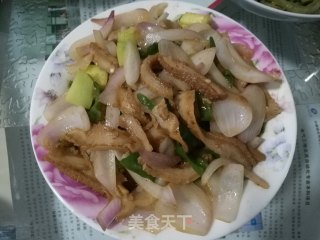洋葱牛肚的做法