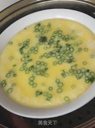 葱香鸡蛋羹的做法