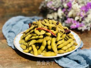 盐水五香毛豆的做法