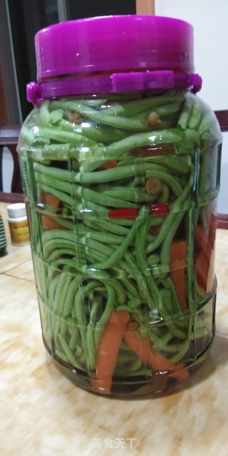 酸豆角的做法