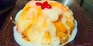 芒果糯米饭的做法