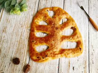 叶形提子烤饼的做法