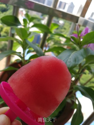 西瓜冰棒的做法