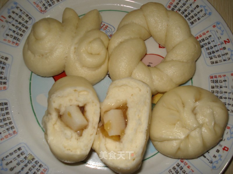 果酱山药包子的做法