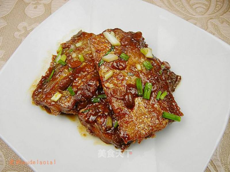 豆瓣酱烧带鱼的做法