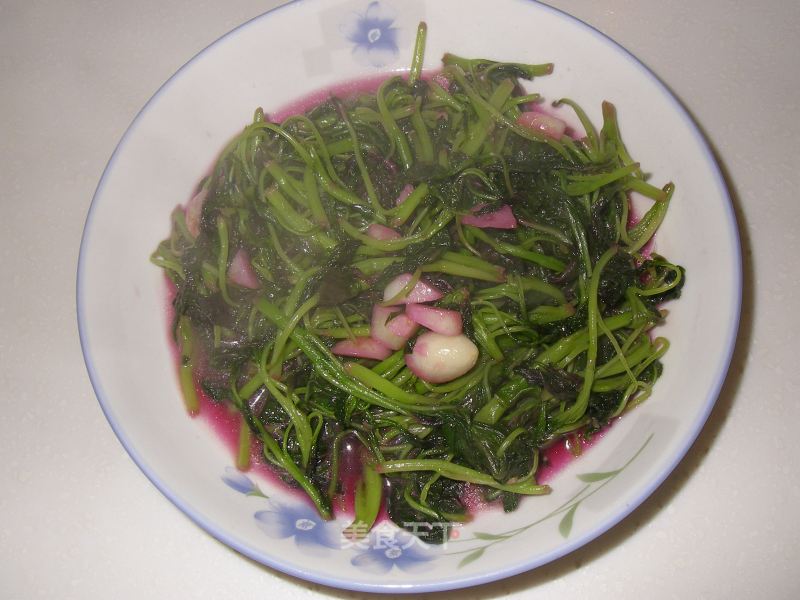 蒜香米苋的做法