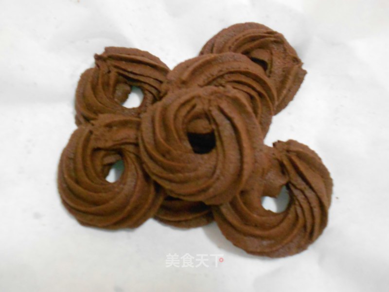 巧克力曲饼的做法