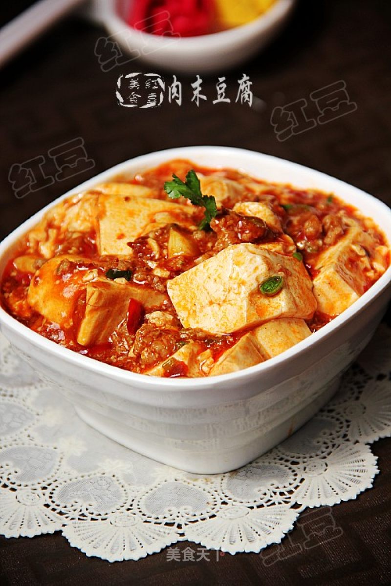 肉末豆腐的做法