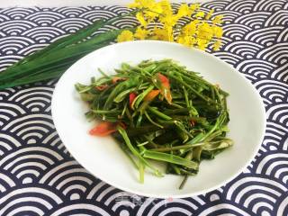 蒜蓉炒空心菜的做法