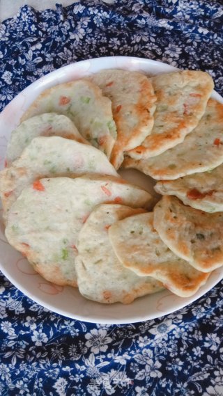 芹菜火腿鸡蛋饼的做法