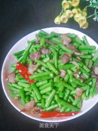 爆炒豆角的做法