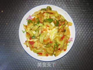 茄汁茭瓜的做法
