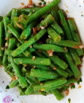 蒜香凉拌豆角的做法