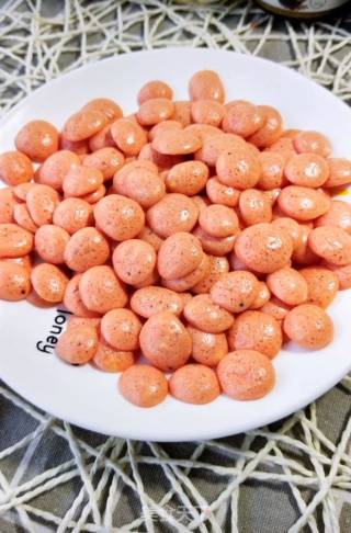 火龙果蛋黄溶豆的做法