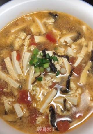 豆腐蛋花汤的做法