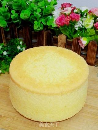 6寸戚风蛋糕的做法