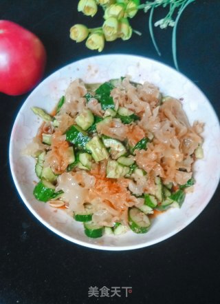 “凉拌菜”黄瓜拌银耳的做法