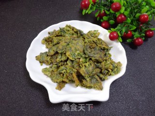 刺儿菜煎蛋的做法