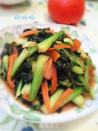 清炒油菜的做法