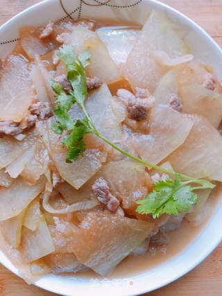 肉末烧冬瓜的做法