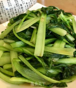 素炒小油菜的做法