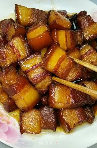 家常炖五花肉的做法