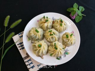 牛肉荠菜煎包的做法