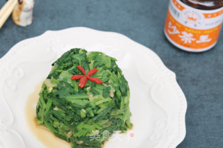 凉拌菠菜的做法
