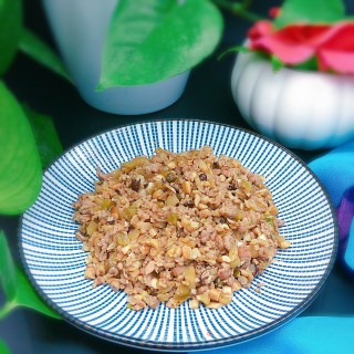 茶树菇牛肉末的做法