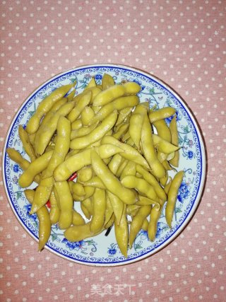水煮毛豆的做法