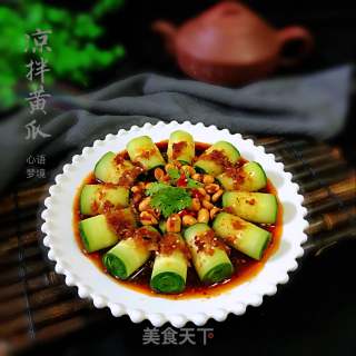 凉拌黄瓜卷的做法
