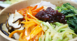 韩式素食拌饭