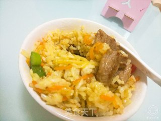 咖喱炒饭～