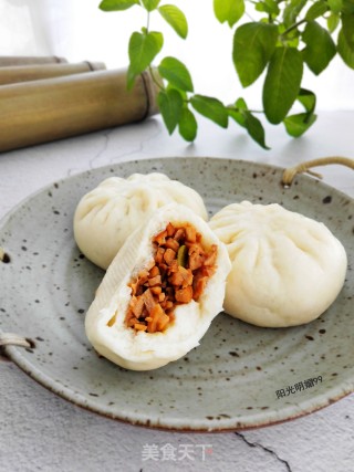 笋干豆腐包的做法