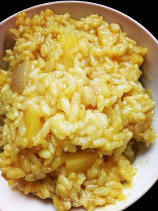 咖喱素炒饭的做法