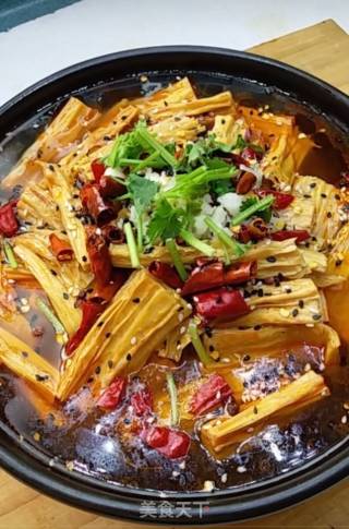红油腐竹的做法