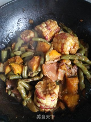 豆角乱炖的做法