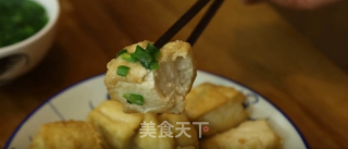 潮音潮人：盐水韭菜炸豆腐的做法