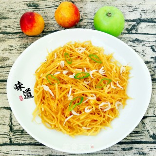 “ 凉拌菜 ”蒜香土豆丝的做法