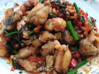 香辣田鸡的做法
