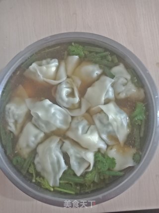 韭菜猪肉馄钝的做法