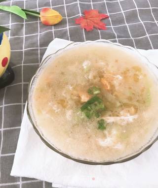 盐蛋瓠子汤的做法