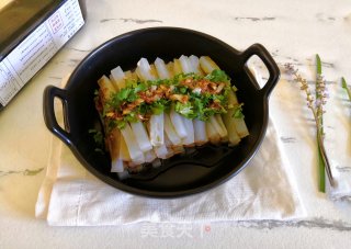 小米醋汁浇凉粉#致最爱的人#的做法