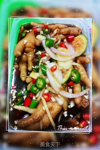 酸辣鸡爪的做法