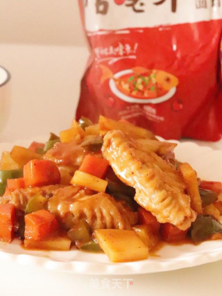 红果家菜谱之咕咾汁鸡翅的做法