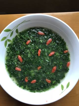 芹菜叶汤的做法
