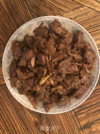 孜然牛肉的做法