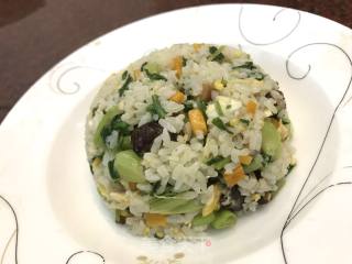 空心菜炒饭的做法