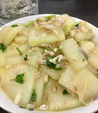 肉末冬瓜的做法