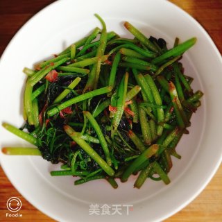 炝炒苋菜的做法